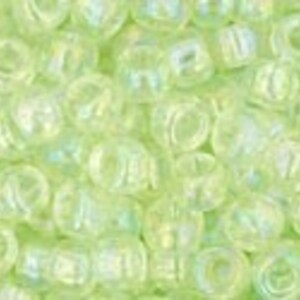 Margele Toho rotunde 8/0 - Dyed-Rainbow Lemon Mist