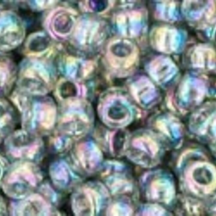 Margele Toho rotunde 8/0 - Trans-Rainbow Black Diamond