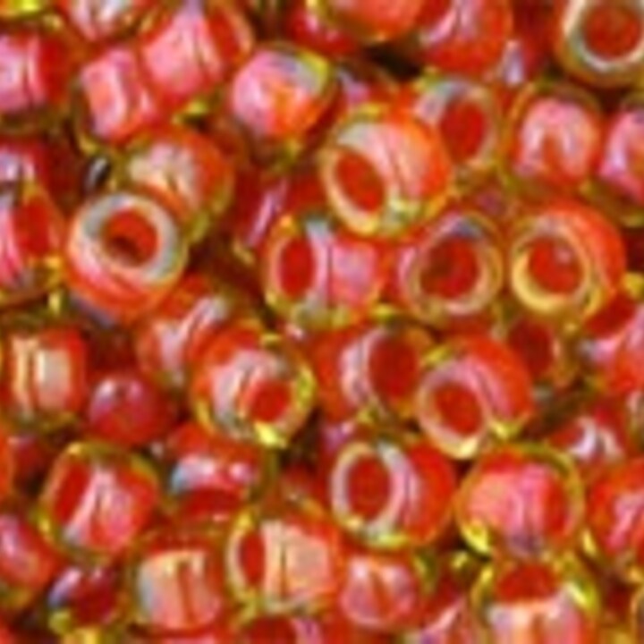 Margele Toho rotunde 8/0 - Inside-Color Jonquil/Hyacinth Lined