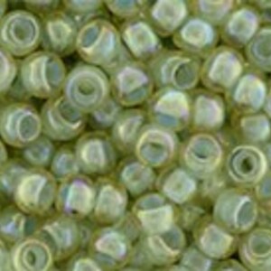 Margele Toho rotunde 8/0 - Inside-Color Rainbow Blue Mint