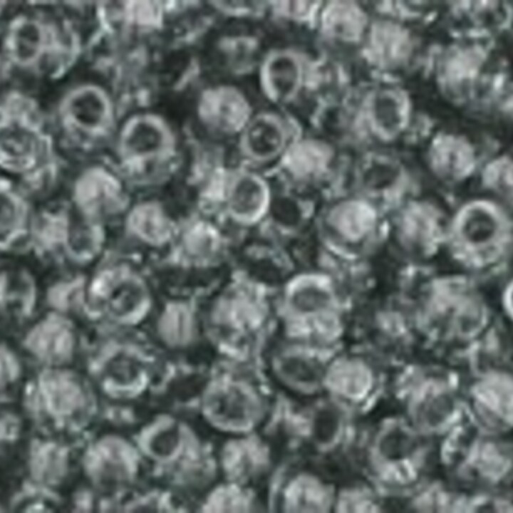 Margele Toho rotunde 11/0 - Transparent Black Diamond