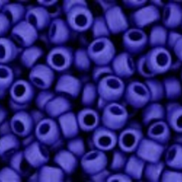 Margele Toho rotunde 11/0 - Opaque-Frosted Navy Blue