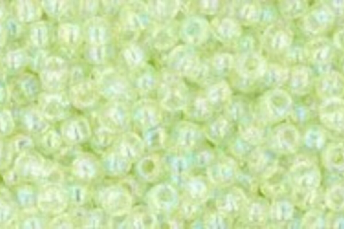 Margele Toho rotunde 11/0 - Dyed-Rainbow Lemon Mist