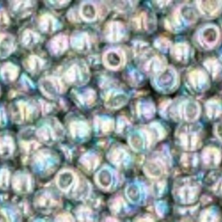 Margele Toho rotunde 11/0 - Trans-Rainbow Black Diamond