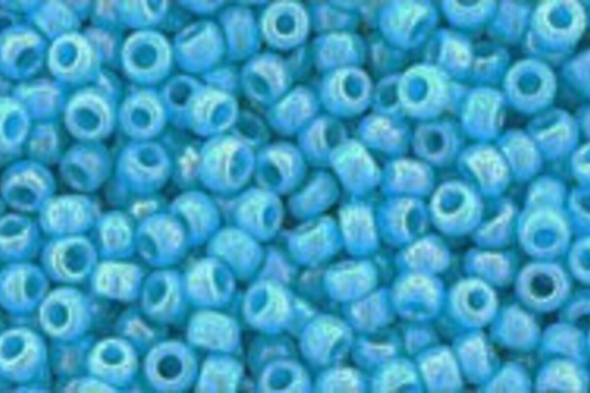 Margele Toho rotunde 11/0 - Opaque-Rainbow Blue Turquoise