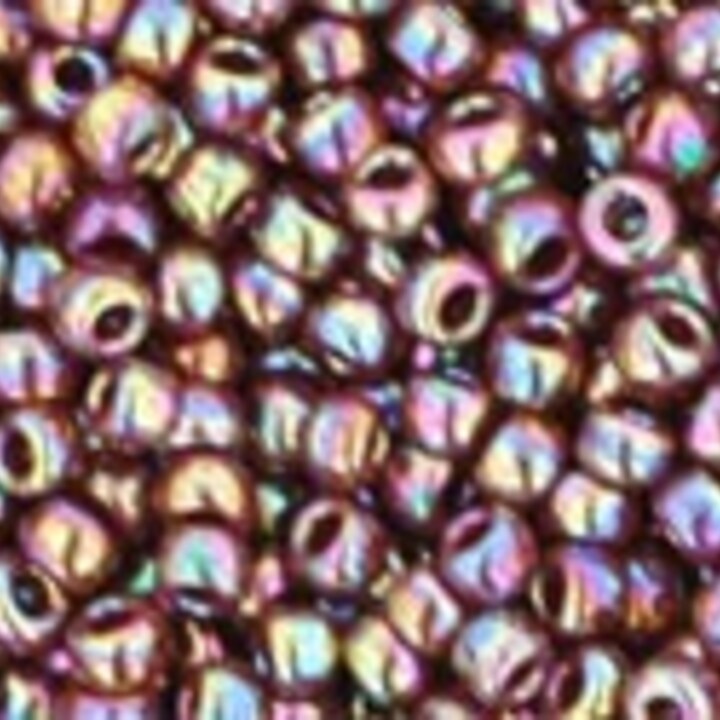 Margele Toho rotunde 11/0 - Opaque-Rainbow Oxblood