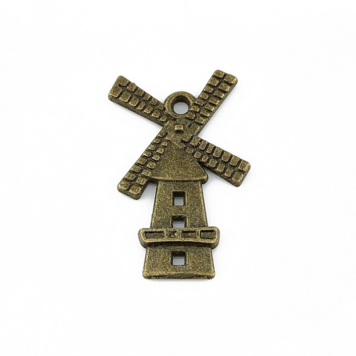 Charm bronz moara 28x17mm