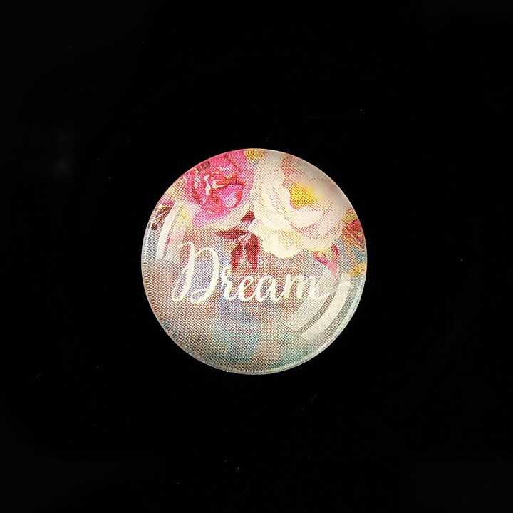 Cabochon sticla 20mm "Dream" cod 961