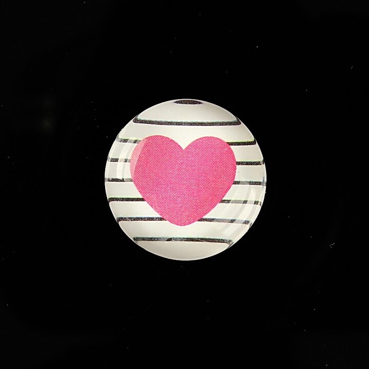 Cabochon sticla 20mm "Pattern" cod 968