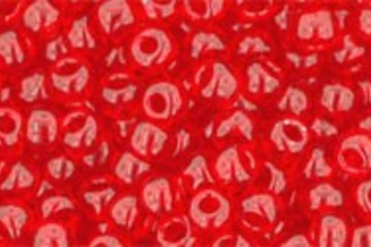 Margele Toho rotunde 8/0 - Transparent Siam Ruby