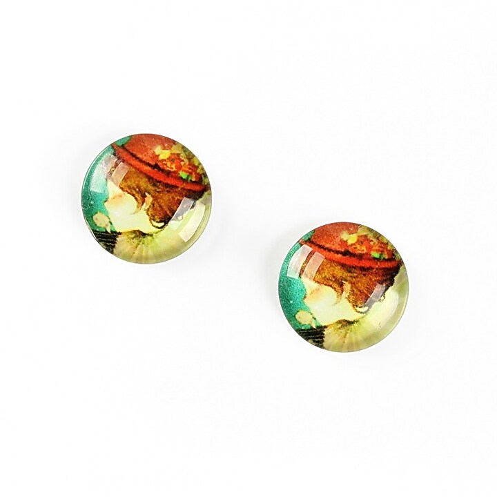 Cabochon sticla 12mm cod A4224