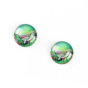 Cabochon sticla 12mm cod A4232