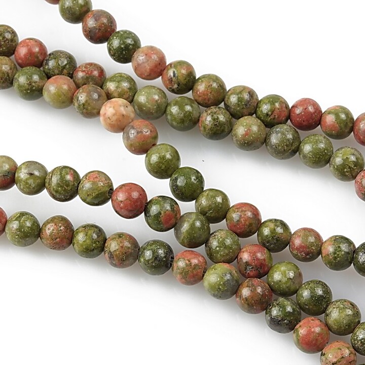 Unakite sfere 4mm (10 buc.)