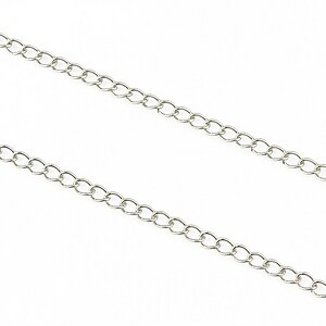 Lant otel inoxidabil 316, zale sudate 4x3mm (49cm)