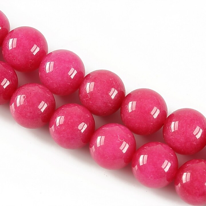 Jad sfere 10mm - roz bonbon