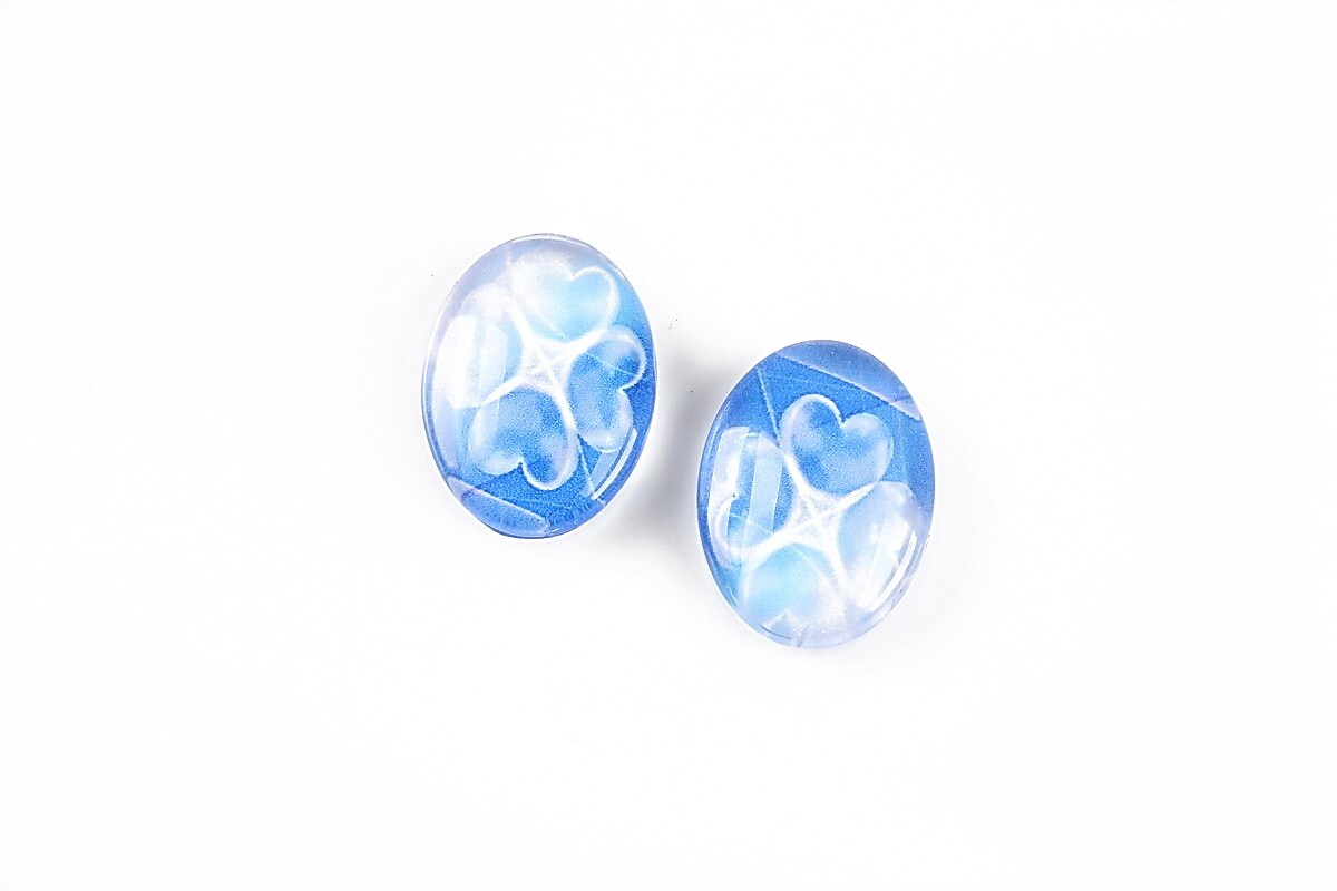 Cabochon sticla 18x13mm cod A5507