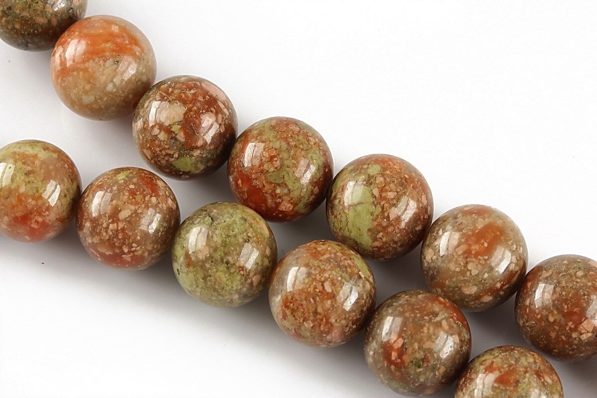 Unakite autumn sfere 12mm