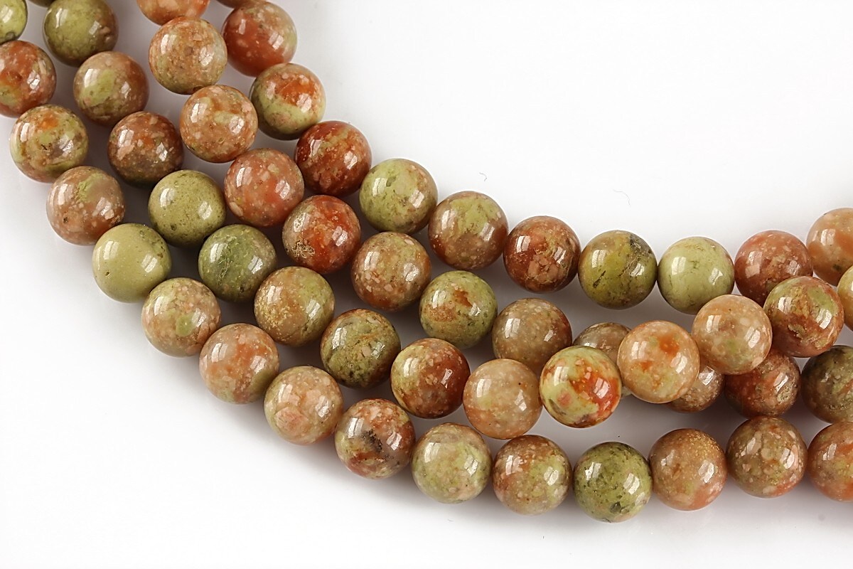 Unakite autumn sfere 6mm