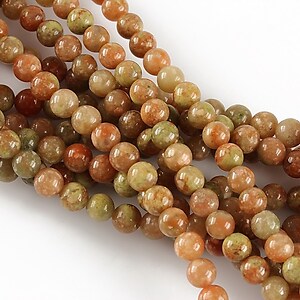 Unakite autumn sfere 4mm (10 buc.)