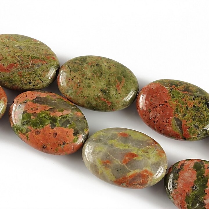 Unakite oval 18x13mm