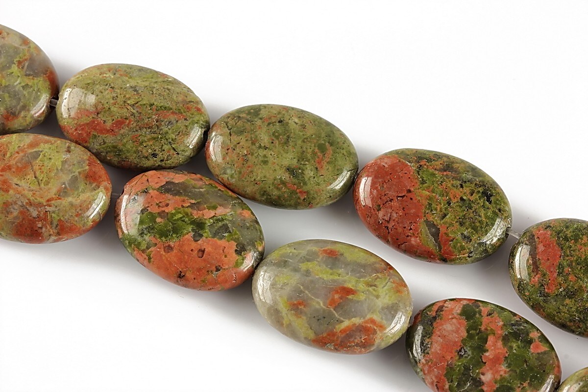 Unakite oval 18x13mm