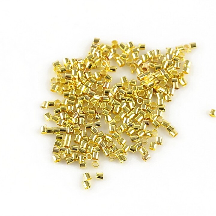Crimp auriu 1,2mm (3g - aprox. 400 buc.)