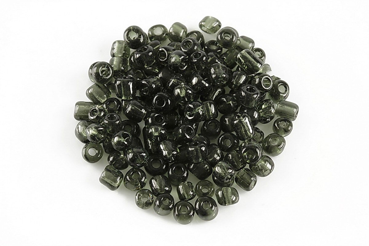 Margele de nisip 4mm (50g) - cod 543 - gri