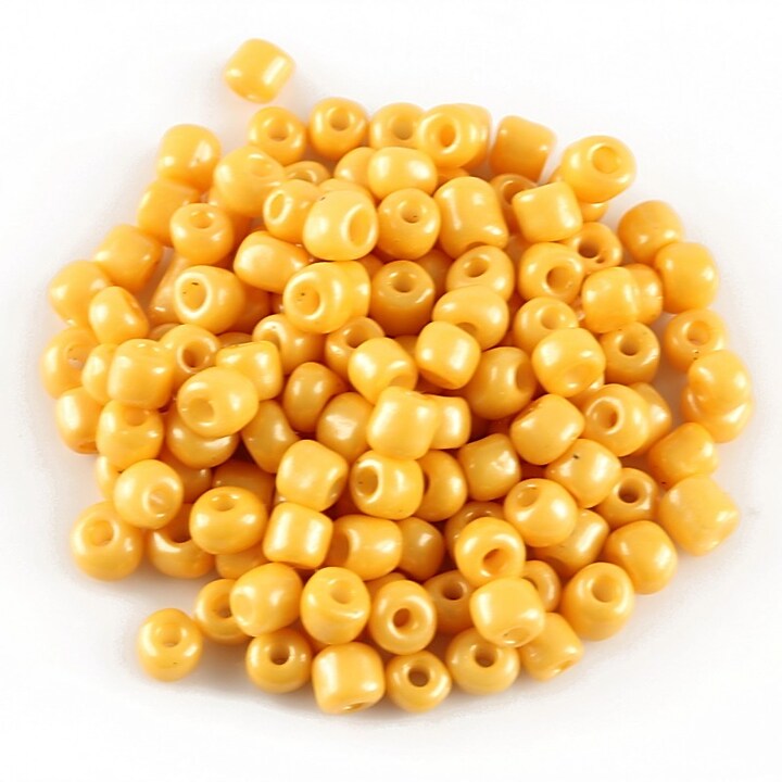 Margele de nisip 4mm (50g) - cod 540 - portocaliu deschis