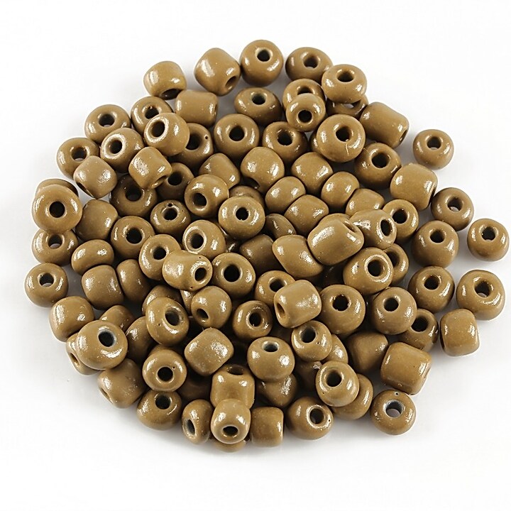 Margele de nisip 4mm (50g) - cod 538 - maro cafeniu