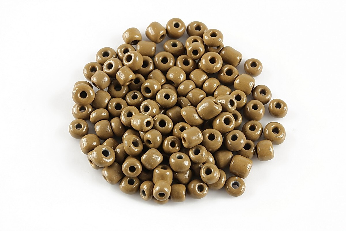 Margele de nisip 4mm (50g) - cod 538 - maro cafeniu