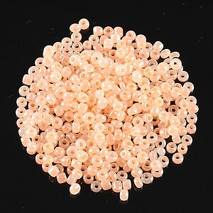 Margele de nisip 2mm perlate (50g) - cod 531 - roz somon