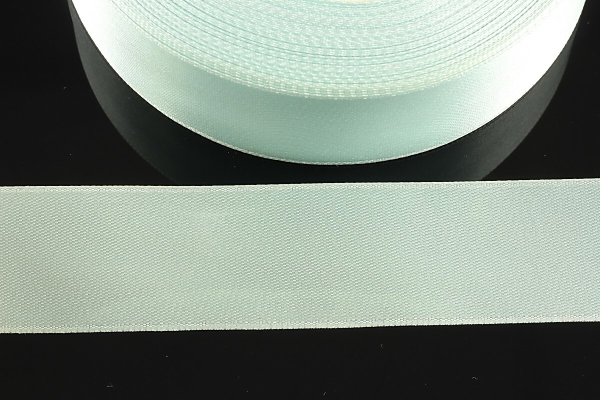 Panglica saten latime 2,5cm (1m) - bleu