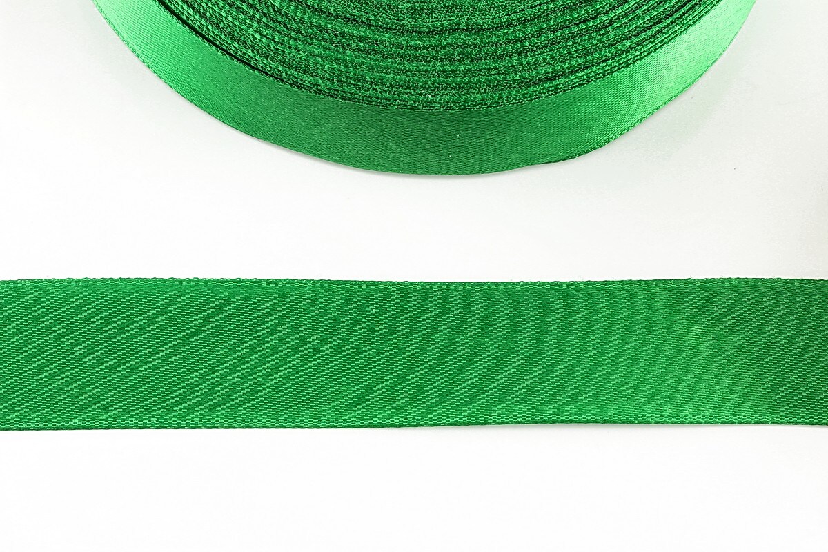 Panglica saten latime 1,8cm (1m) - verde