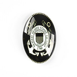 Cabochon sticla 30x20mm cod A5534