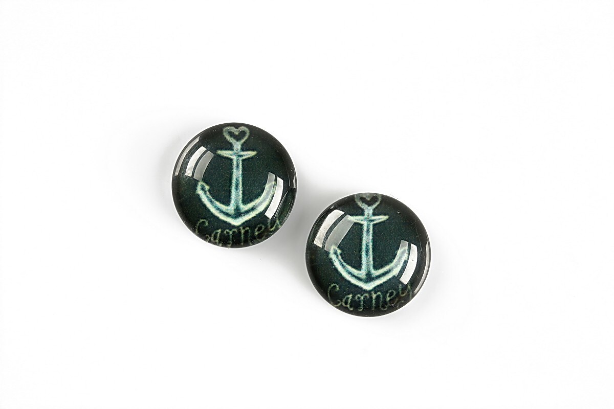 Cabochon sticla 14mm cod A5878