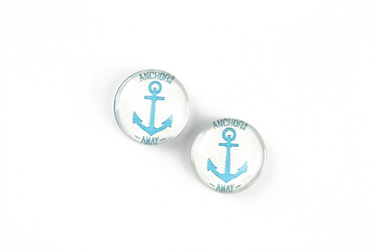 Cabochon sticla 14mm cod A5884