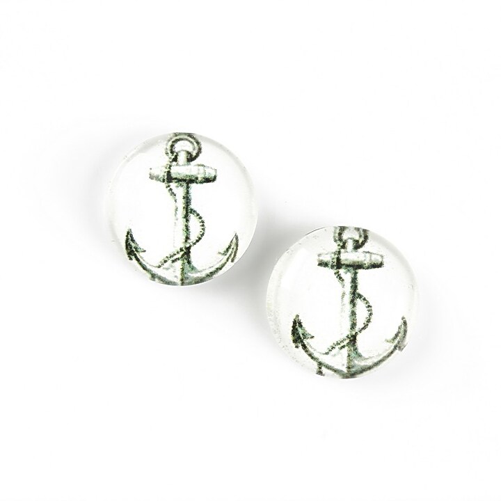 Cabochon sticla 14mm cod A5888