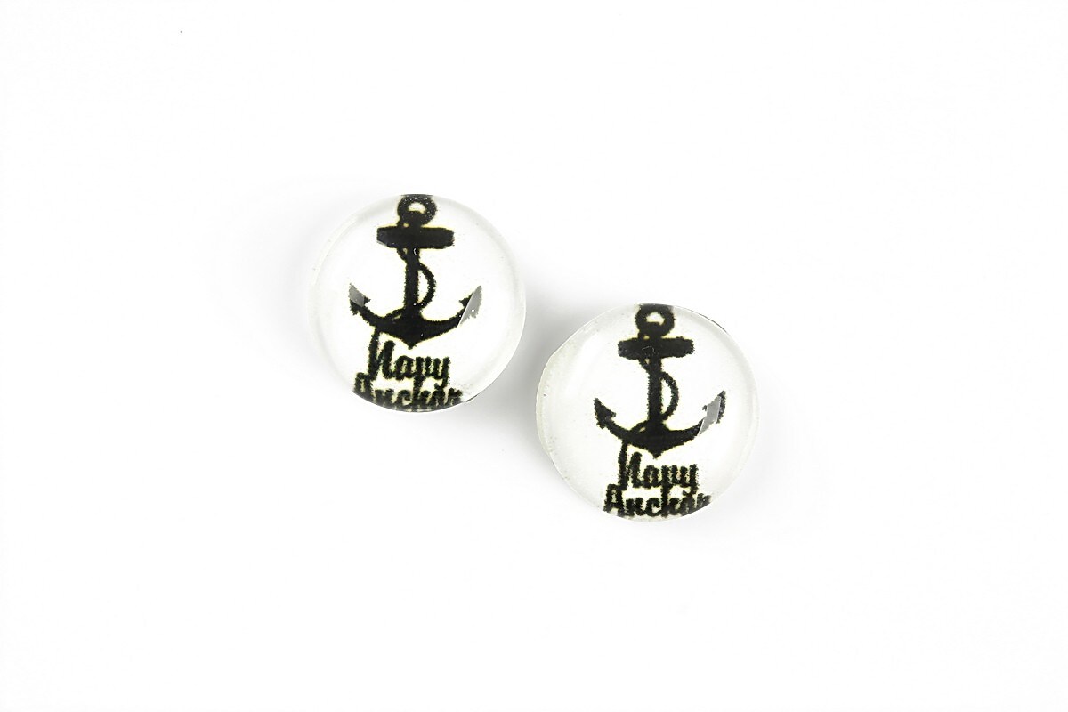 Cabochon sticla 14mm cod A5899