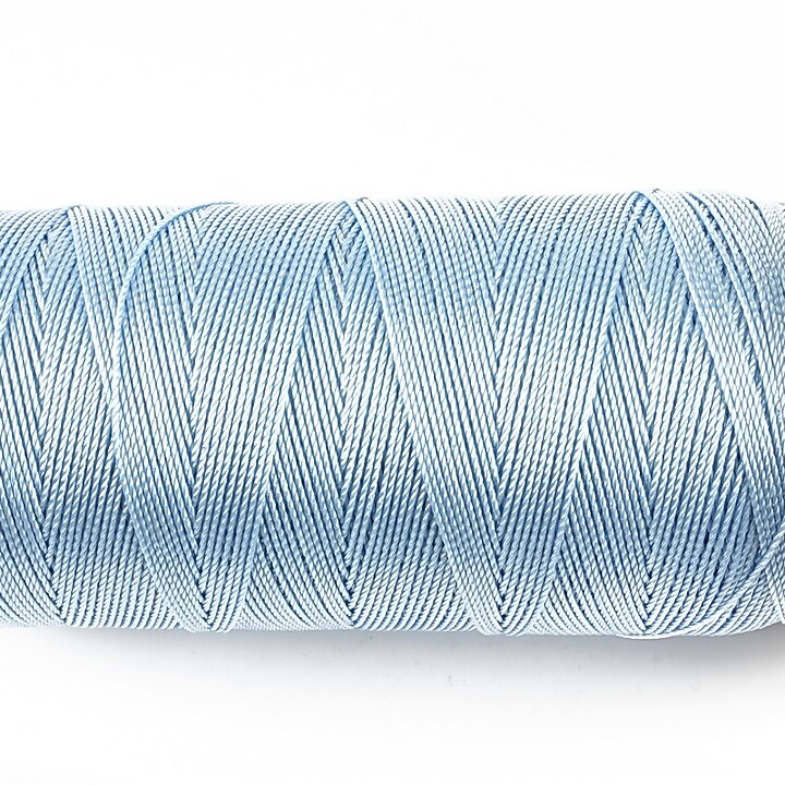 Ata de insirat 0,6mm, mosor de 200m - albastru deschis