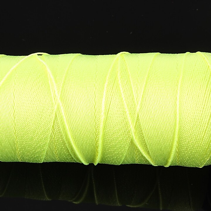 Ata de insirat 0,6mm, mosor de 200m - verde neon