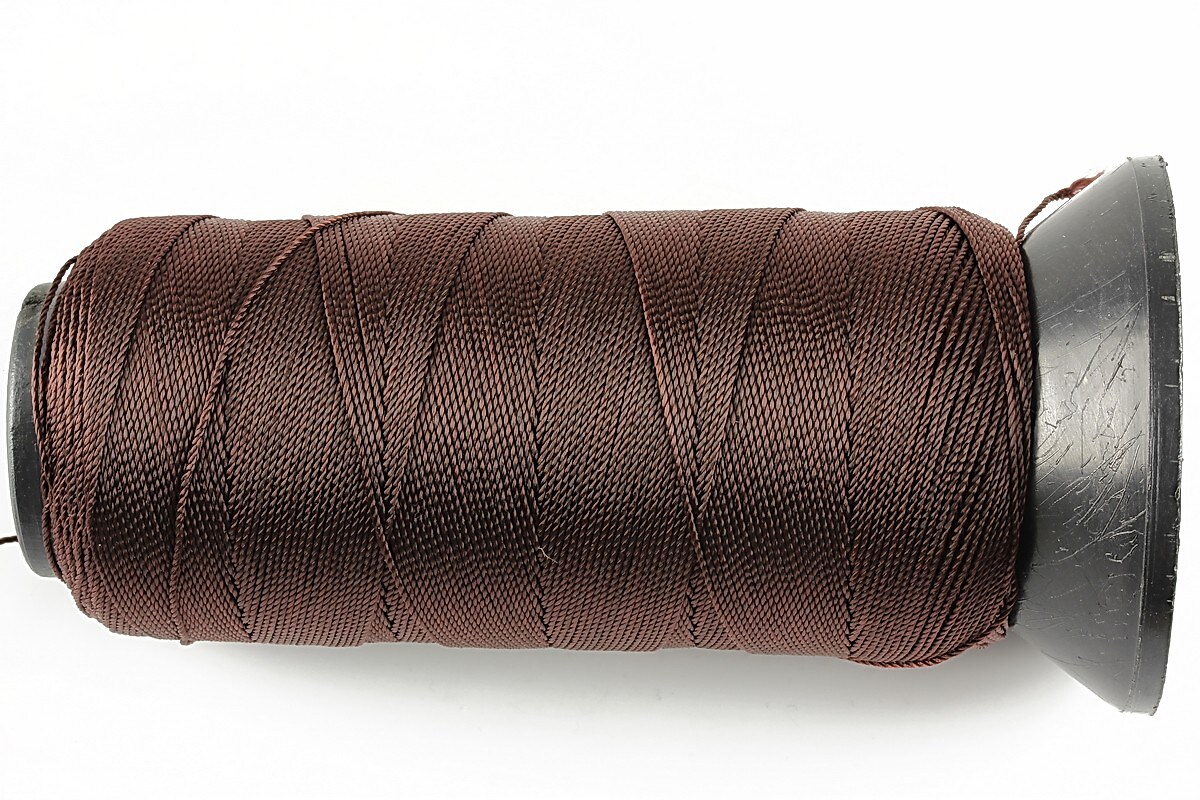 Ata de insirat 0,6mm, mosor de 200m - maro