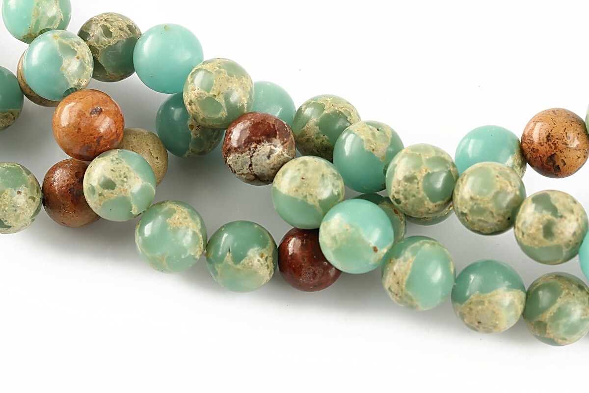 Aqua terra jasper sfere 8mm