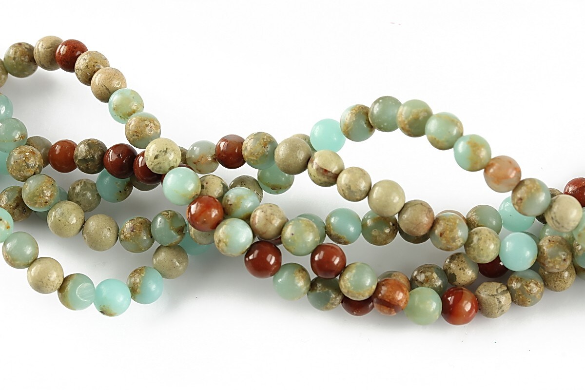 Aqua terra jasper sfere 4mm (10 buc.)