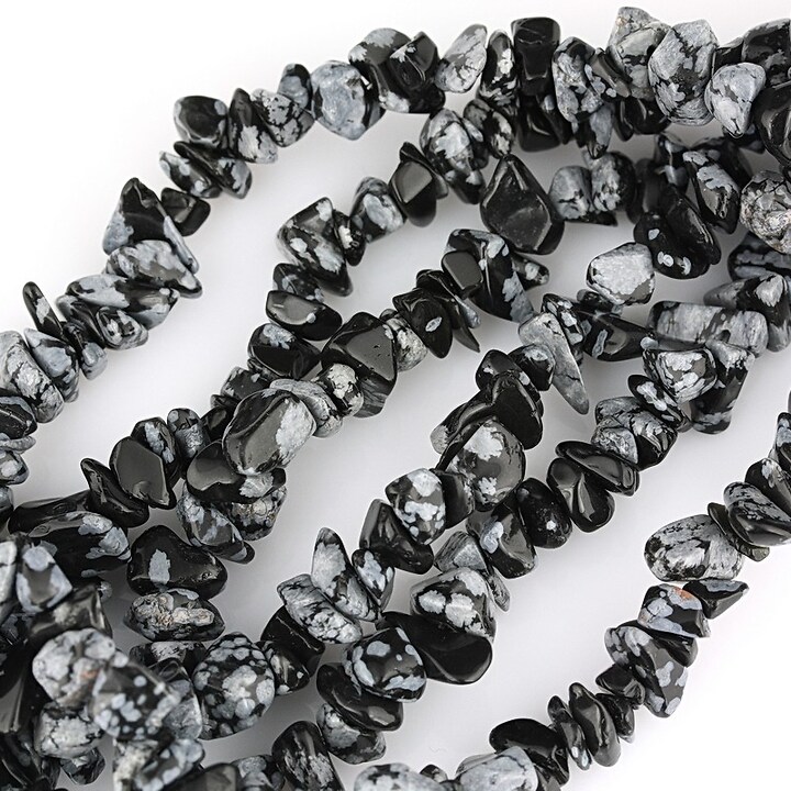 Chipsuri snowflake obsidian