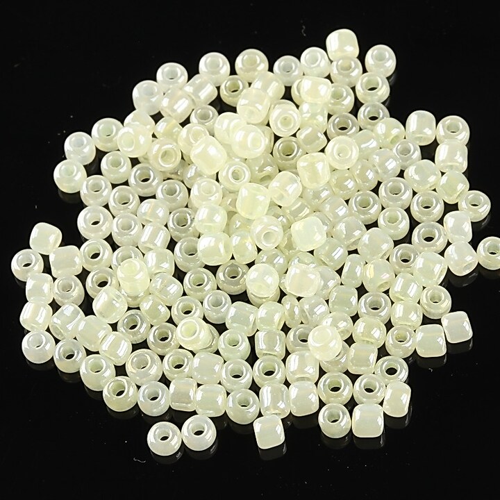 Margele de nisip perlate 3mm (50g) - cod 565 - ivory