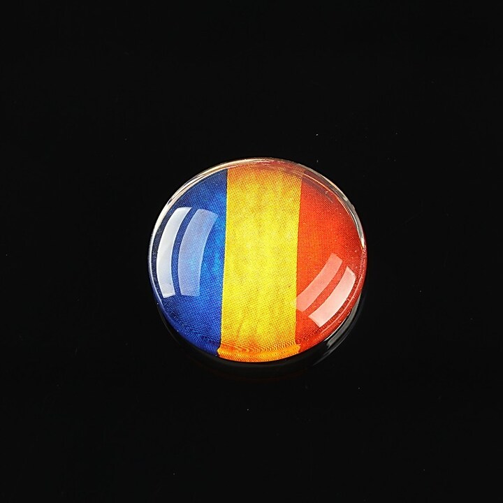 Cabochon sticla 20mm "Folclor" cod 1067