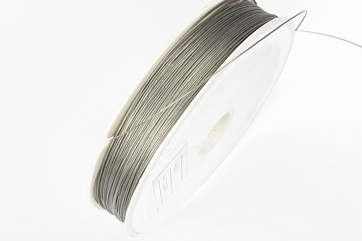 Sarma siliconata argintie grosime 0,38mm, rola de 100m