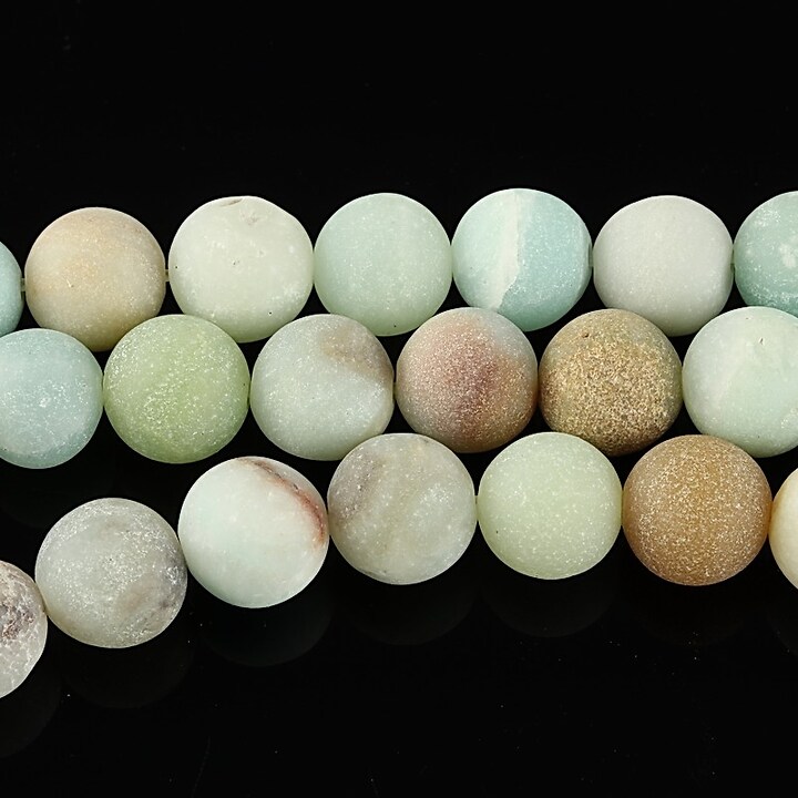 Amazonite sfere frosted 8mm