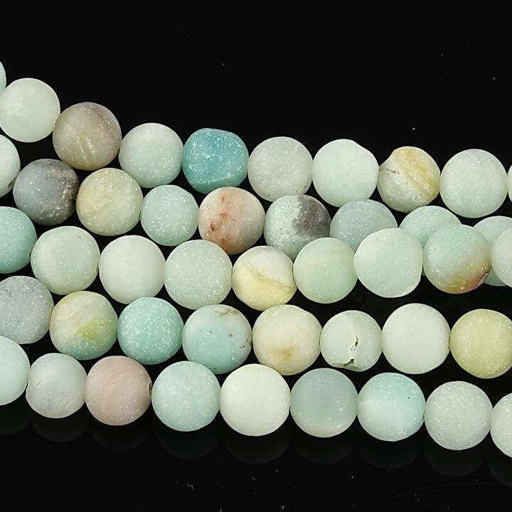 Amazonite sfere frosted 6mm