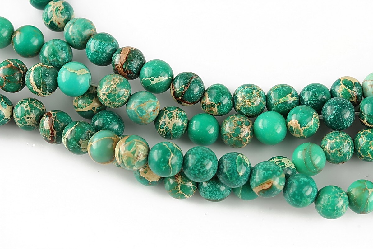regalite de sinteza verde sfere 6mm